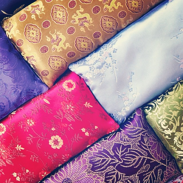 Sweet Dreams Traditional Satin Eye Pillow