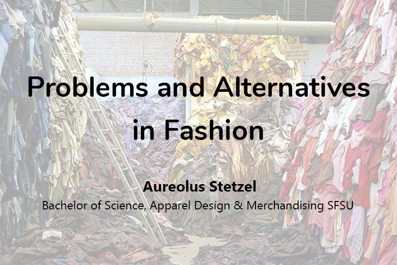 Problems and Alternatives in Fashion